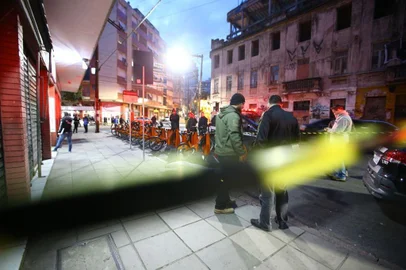  PORTO ALEGRE, RS, BRASIL - 31/07/2018 - Morte na José do Patrocinio.