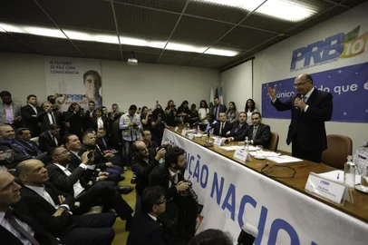 PRB define apoio a Alckmin. 