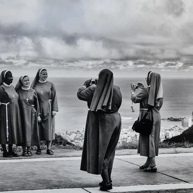  CAXIAS DO SUL - RS/BR 17.07.2018A foto As Freirinhas do fotógrafo João Carlos Lebrão que é do fotoclube, Associação dos Fotógrafos Fototech, foi a vencedora da  XXX Bienal de Arte Fotográfica Brasileira em Preto e Branco, realizada em caxias do Sul.FOTÓGRAFO: Reprodução AGÊNCIARBSIndexador: MRM
