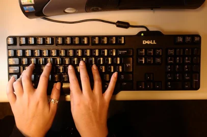 Teclado de computador.