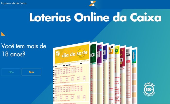 Caixa lança plataforma para apostas em loterias pela internet