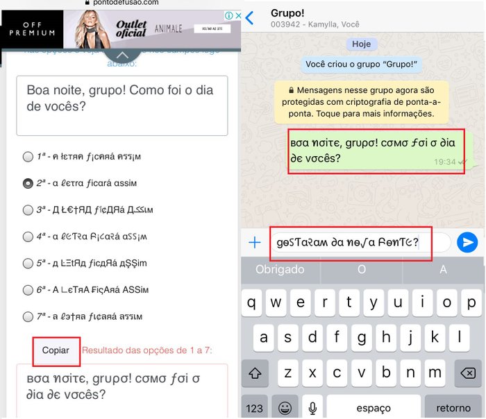 reprodução / whatsapp