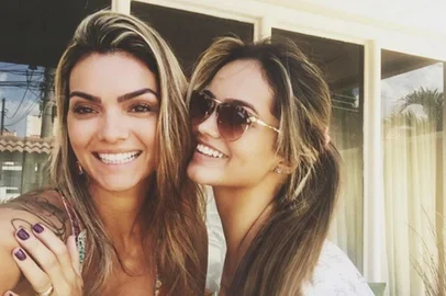 Mãe e filha, kelly Key e Suzanna Freitas (D), dorelacionamento da cantora com Latino