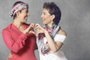 Imama lança campanha. Na foto, as vitoriosas Carolina De Lima e Cristiane Kiss Scomazzon