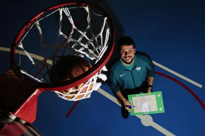  CAXIAS DO SUL, RS, BRASIL, 26/07/2018 - Tiago Frank é técnico da Seleção Brasileira de Basquete de Cadeira de Rodas, e vai para o Mundial da categoria. (Marcelo Casagrande/Agência RBS)