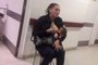  Policial amamenta bebê amamenta bebê que chorava de fome em hospital