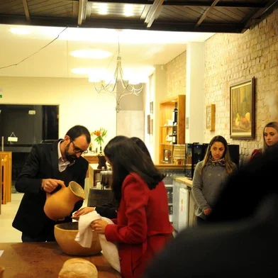  CAXIAS DO SUL, RS, BRASIL, 20/06/2018Visitação guiada que une religiosidade, vinho e gastronomia. (Lucas Amorelli/Agência RBS)