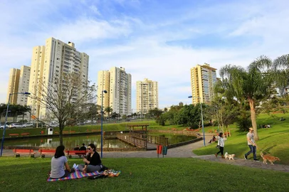  PORTO ALEGRE, RS, BRASIL, 15-08-2018: Parque Germânia. Blitz nos parques de Porto Alegre. (Foto: Mateus Bruxel / Agência RBS)