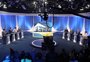 Presidenciáveis focam economia e corrupção durante debate na TV