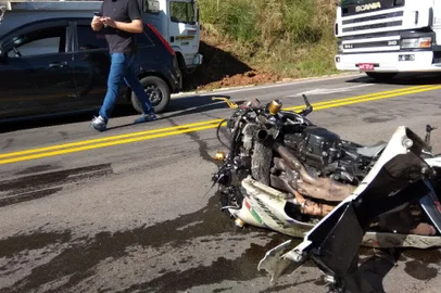 Acidente com duas mortes em Ipê