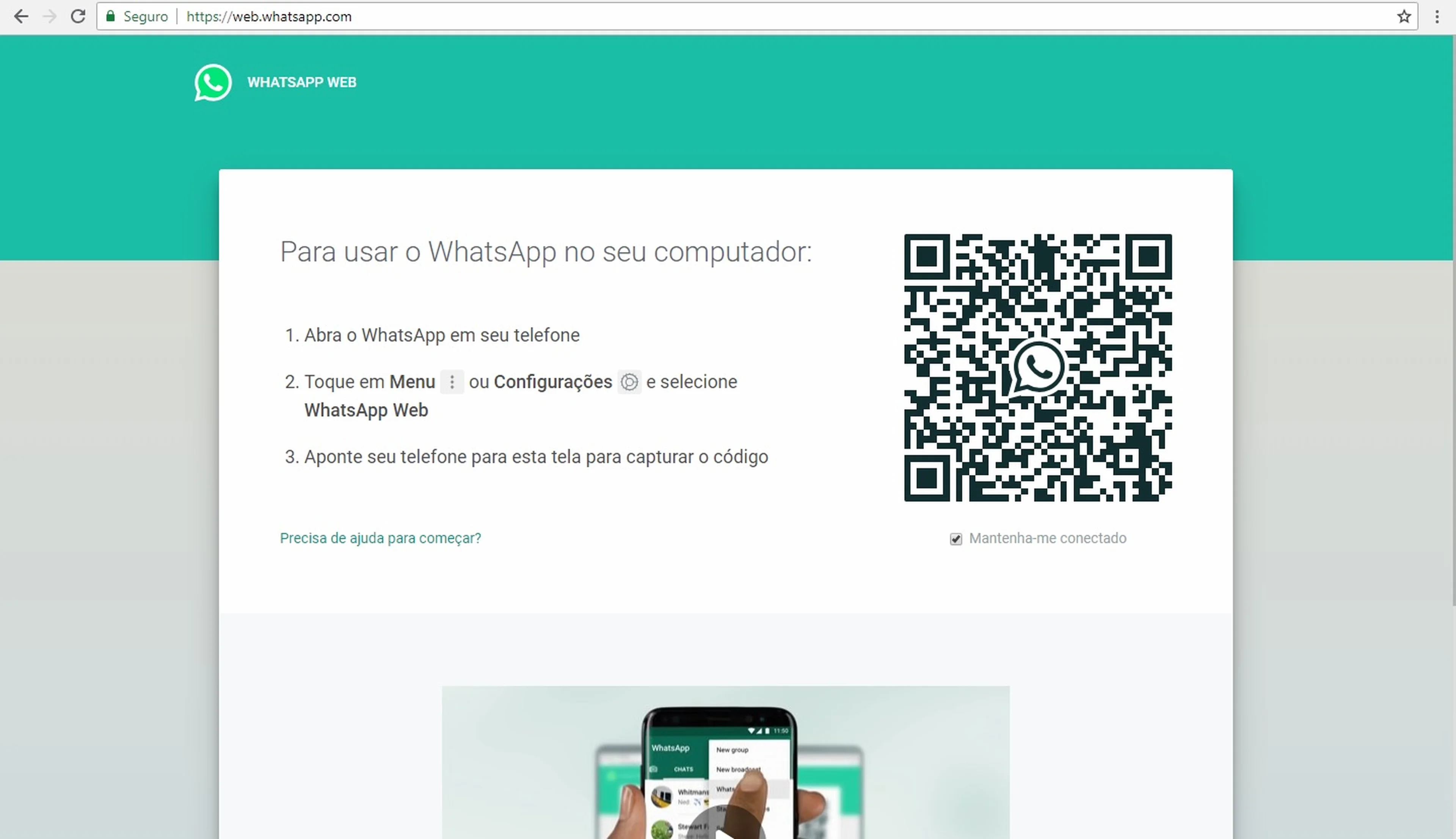 Reprodução/WhatsApp