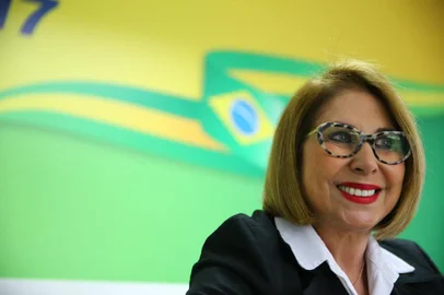 PORTO ALEGRE, RS, BRASIL, 20/08/2018 - Entrevista com candidata ao Senado Carmen Flores (PSL). (FOTOGRAFO: LAURO ALVES / AGENCIA RBS)