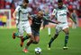 Caneladas, farpas e provocações: Inter e Palmeiras disputam até nos bastidores