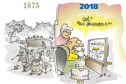 Charge de Iotti publicada em 30 de agosto de 2018