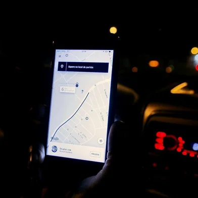  PORTO ALEGRE, RS, BRASIL,03/05/2018-- ZH fez teste de aplicativos de transporte e constatou que em alguns bairros os aplicativos não funcionam após as 22h (Foto: André Feltes / Especial)Indexador: Andre Feltes