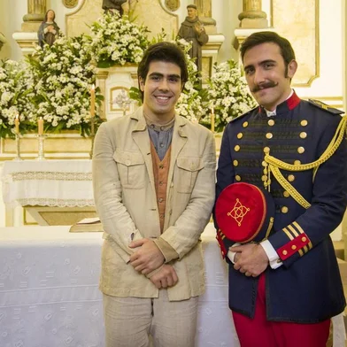 orgulho e paixão, Otávio (Pedro Henrique Muller) e Luccino (Juliano Laham)