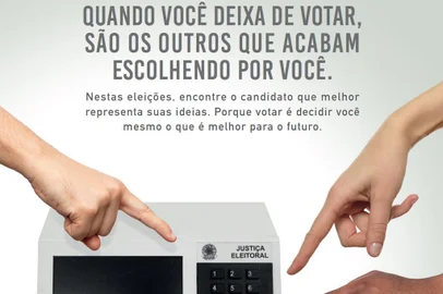 Campanha do TSE contra abstenção, brancos e nulos