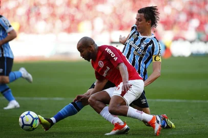  PORTO ALEGRE, RS, BRASIL, 09-09-2018 - GreNal de número 417 válido pelo campeonato brasileiro série A (FÉLIX ZUCCO/AGÊNCIA RBS)