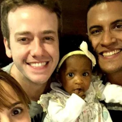 Pablo Sanábio, ator, Rede Globo, filha