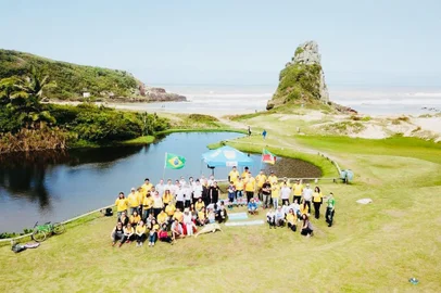 Dia Mundial de Limpeza de Rios e Praias, torres, Projeto Praia Limpa Torres