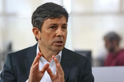  Porto Alegre , 18/07/2018 . Sabatina de Candidatos a presidente nas eleiçoes. Candidato João Amoêdo nos estúdios da GaúchaZH. Fotos Júlio Cordeiro , AG RBS
