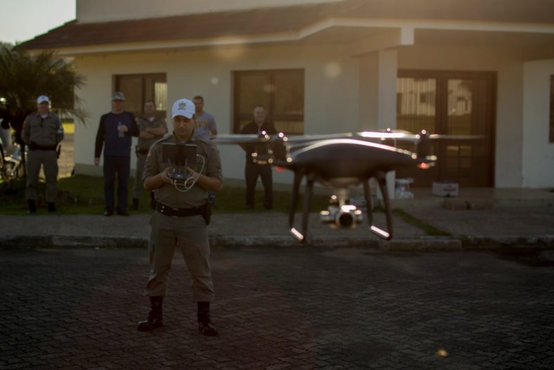 1º BPAT adquire drone com ajuda da comunidade de Igrejinha para atuar em operações em 11 cidades