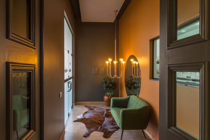 Restaurante Tem Como Plano De Fundo A Horta Usada Na Cozinha Donna