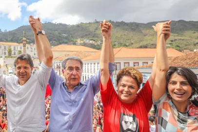Fernando Haddad, Dilma Rousseff, Fernando Pimentel, eleições 2018, Tá no Ar