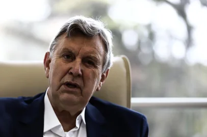  PORTO ALEGRE, RS, BRASIL, 15/08/2018: Entrevista com Luis Carlos Heinze, candidato do PP ao Senado. (CARLOS MACEDO/ AGÊNCIA RBS)Indexador: Carlos Macedo