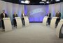 Debate na RBS TV: candidatos ao governo do RS fazem perguntas de tema livre no primeiro bloco