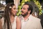 Foto para a coluna Sinal Aberto, exclusivo. Em Segundo Sol, Clóvis ( Luis Lobianco) e Gorete (Thalita Carauta) se casam. 