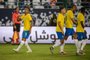  Nesta sexta-feira (12), a Seleção Brasileira enfrenta a Arábia Saudita, no Estádio King Saud University, em Riad, capital saudita. O confronto é o primeiro de dois amistosos que a Canarinho fará durante a data FIFA de outubro. (PEDRO MARTINS/MOWA PRESSIndexador: Pedro Martins
