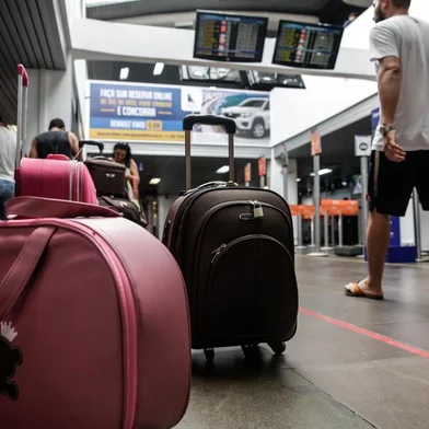  NAVEGANTES, SC, BRASIL - 12/04/2018Aeroporto Internacional de Navegantes Ministro Victor Konder