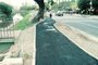 Novo trecho da ciclovia da avenida Ipiranga