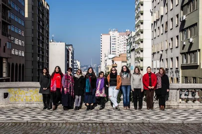 Coletivo As DramaturgA, que reúne mulheres que escrevem peças de teatro.
