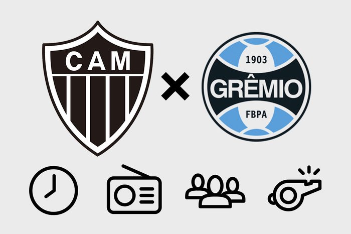 Atlético-MG x Grêmio: onde assistir e horário do jogo do Brasileiro