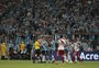 Bressan ficou em campo 18 minutos na virada sofrida pelo Grêmio para o River