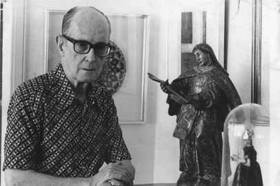 O poeta Carlos Drummond de Andrade . #PÁGINA: 7#PASTA: 017045 Fonte: Divulgação