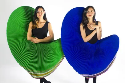 A dupla musical Las Áñez, que estará no Unimúsica em Porto Alegre.
