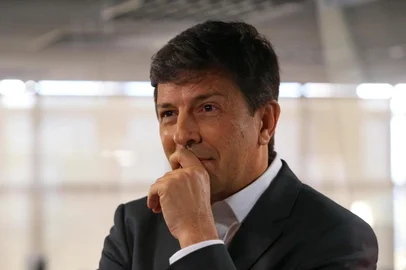  Porto Alegre , 18/07/2018 . Sabatina de Candidatos a presidente nas eleiçoes. Candidato João Amoêdo nos estúdios da GaúchaZH. Fotos Júlio Cordeiro , AG RBS