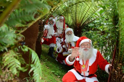 Encontro de papais noéis em Gramado (em 2018, vai ocorrer de 7 a 9 de novembro).