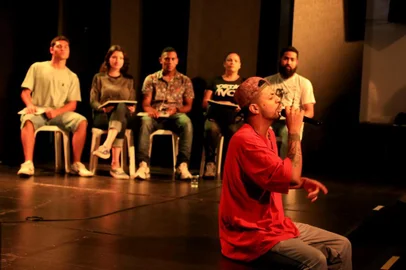  Porto Alegre , Feira do Livro , Slam Conexões Campeonato de Poesia , Fotos Júlio Cordeiro   03/11/2018