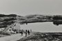 CAXIAS DO SUL, RS, BRASIL, 22/01/1983. FOTO DE BANCO DE DADOS  que mostra a Inauguração da barragem do Faxinal, em Ana Rech, Caxias do Sul. (Luis Carlos Leite/Agência RBS/BD)