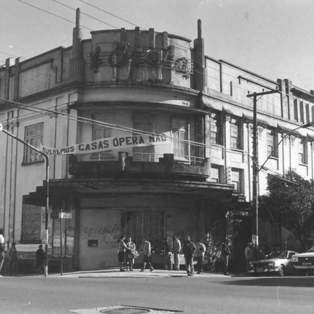 1980: Prédio do antigo Cine Pop foi destruído por um incêndio