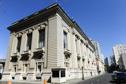  PORTO ALEGRE, RS, BRASIL, 29/08/2018 - Fachada do Palácio Piratini. (FOTOGRAFO: RONALDO BERNARDI / AGENCIA RBS)