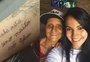 Neta tatua a primeira carta escrita pela avó, alfabetizada aos 73 anos