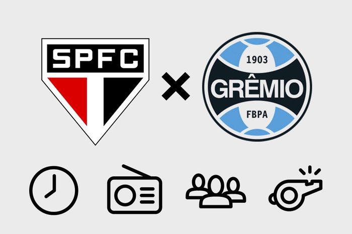 São Paulo x Grêmio: onde assistir ao jogo do Brasileirão