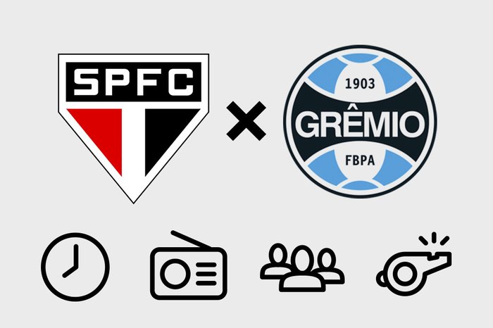 São Paulo x Grêmio: onde assistir, escalações e horário do jogo pelo  Brasileirão