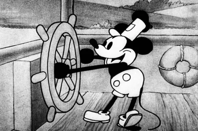 mickey mouse, mickey, Steamboat Willie