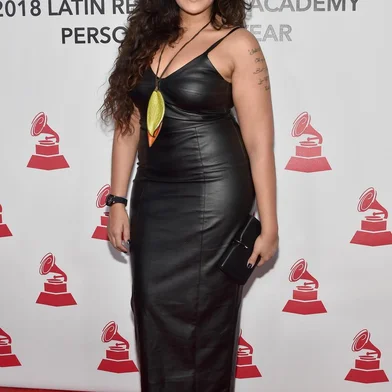 Anaadi attends the Person of the Year Gala honoring Mana during the 19th annual Latin GRAMMY Awards at the Mandalay Bay Events Center on November 14, 2018 in Las Vegas, Nevada.   David Becker/Getty Images for LARAS/AFP